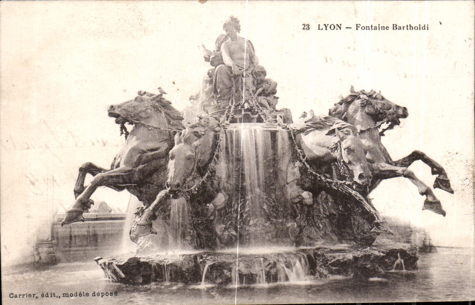 CPA Lyon Fontaine Bartholdi 