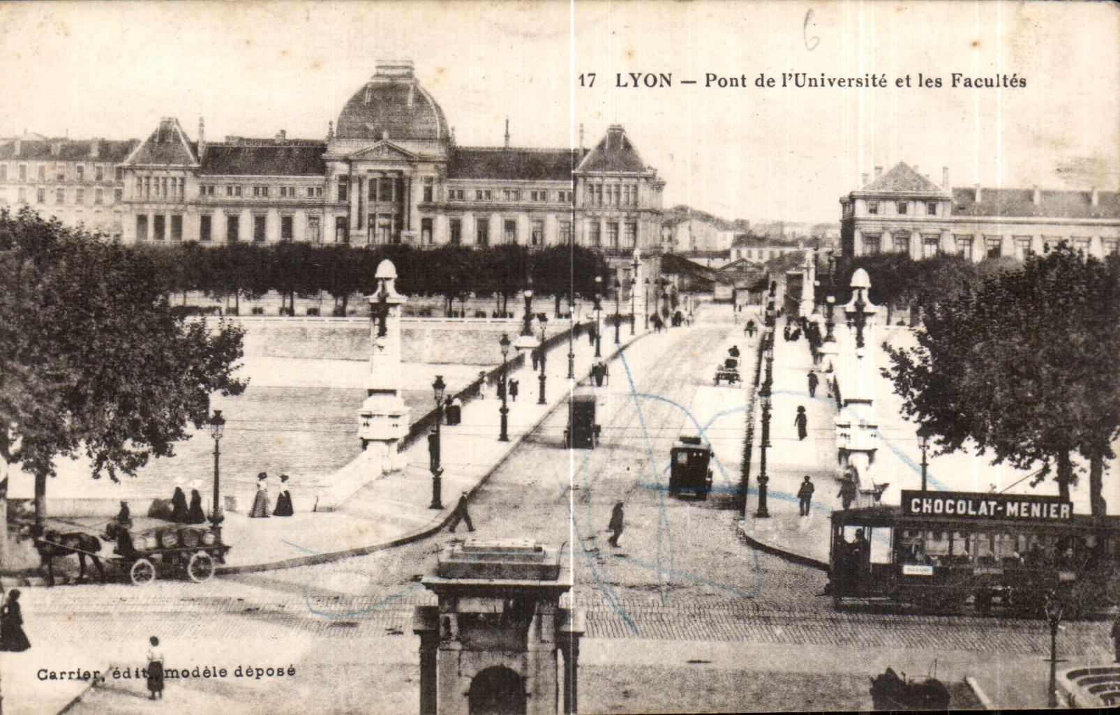 CPA Lyon Pont de l'Universite et les Facultes