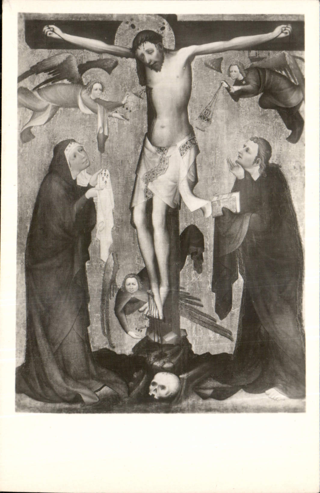 CPA Le Maitre tcheque la Crucifiction dite de Vyssi Brod avant 1440 galerie nationale de Prague 