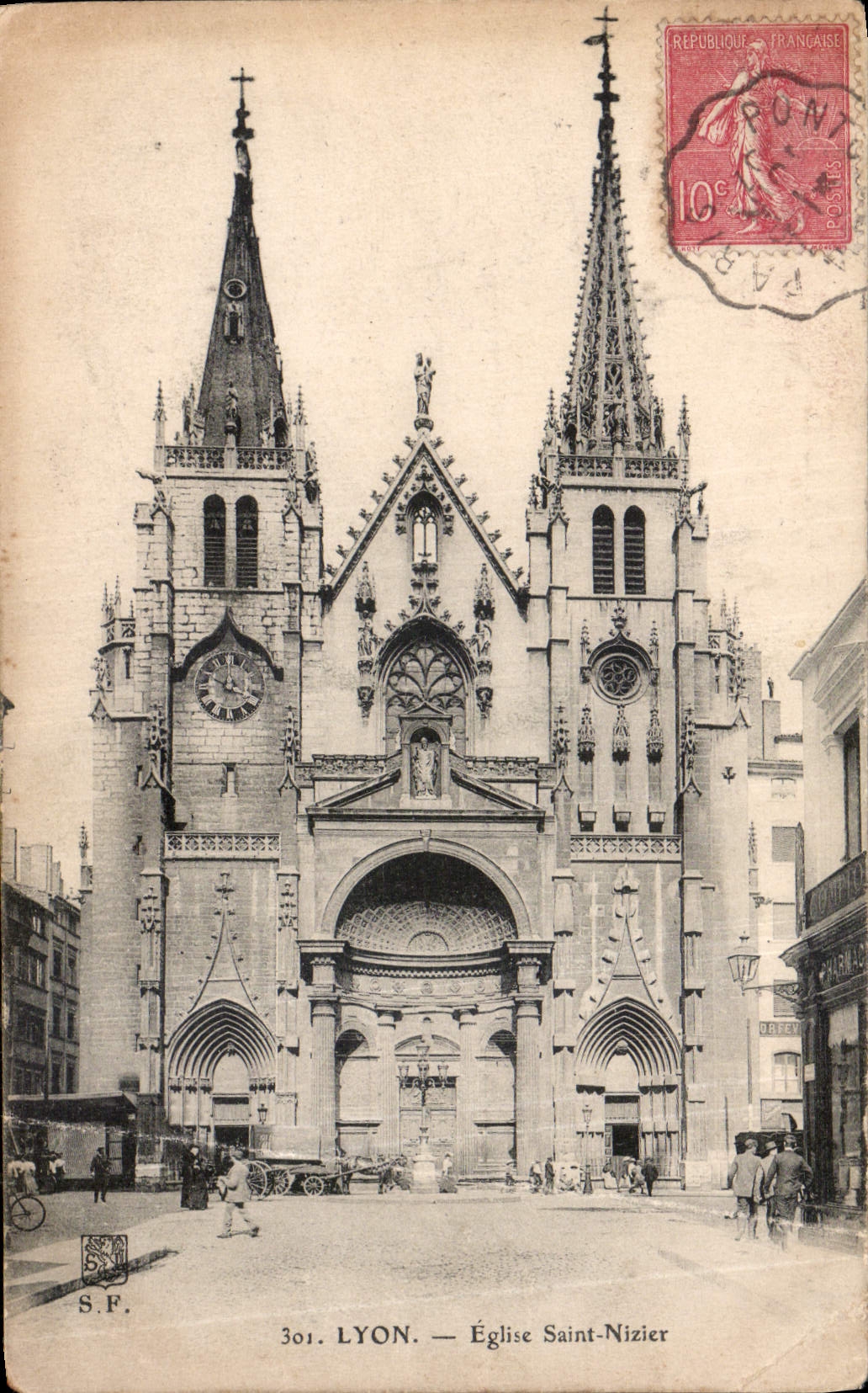 CPA Lyon Eglise Saint Nizier 