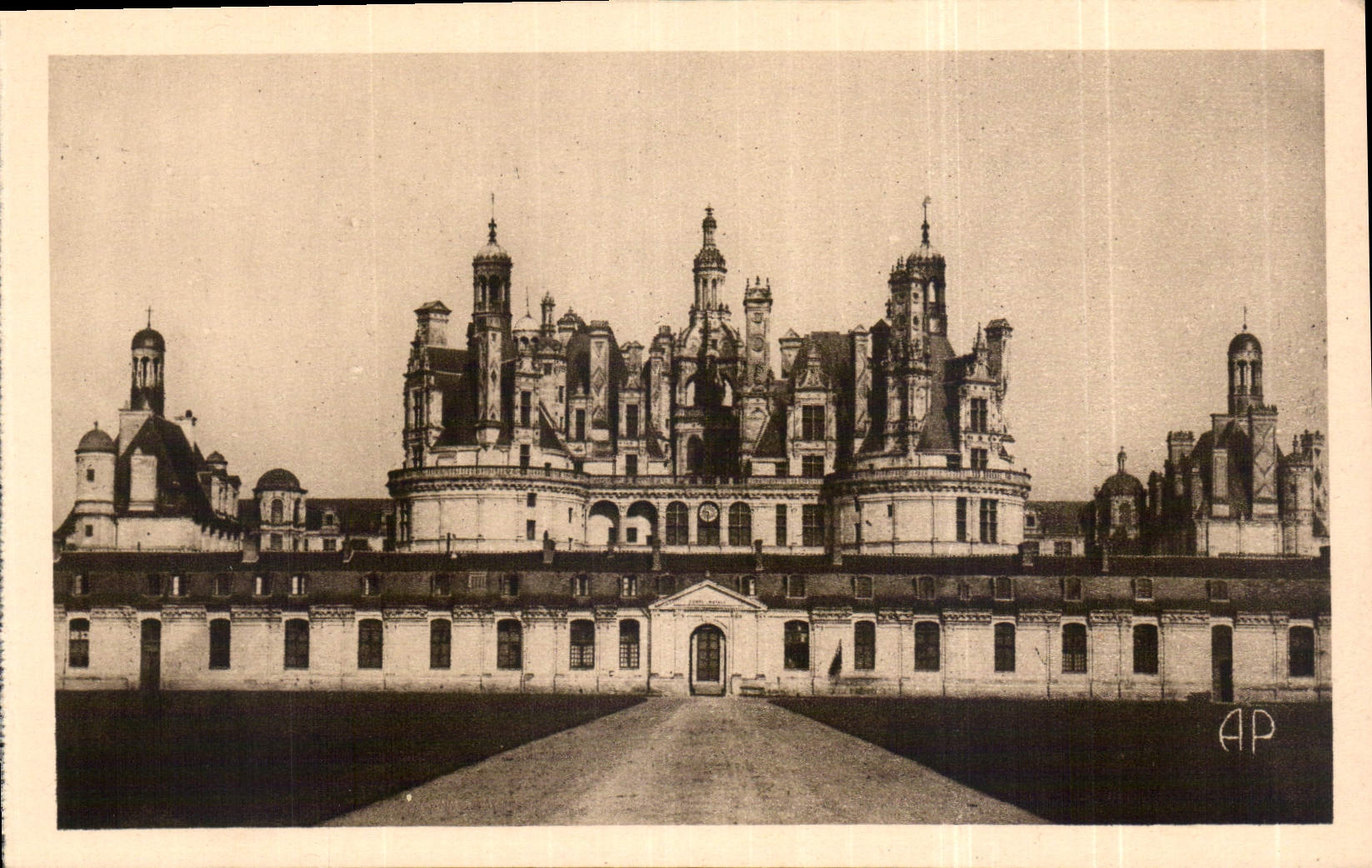 CPA Chambord Le Chateau Facade meridionale 