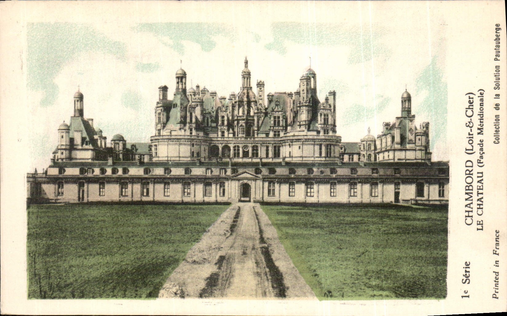 CPA Chambord Loir et Cher le Chateau facade meridionale