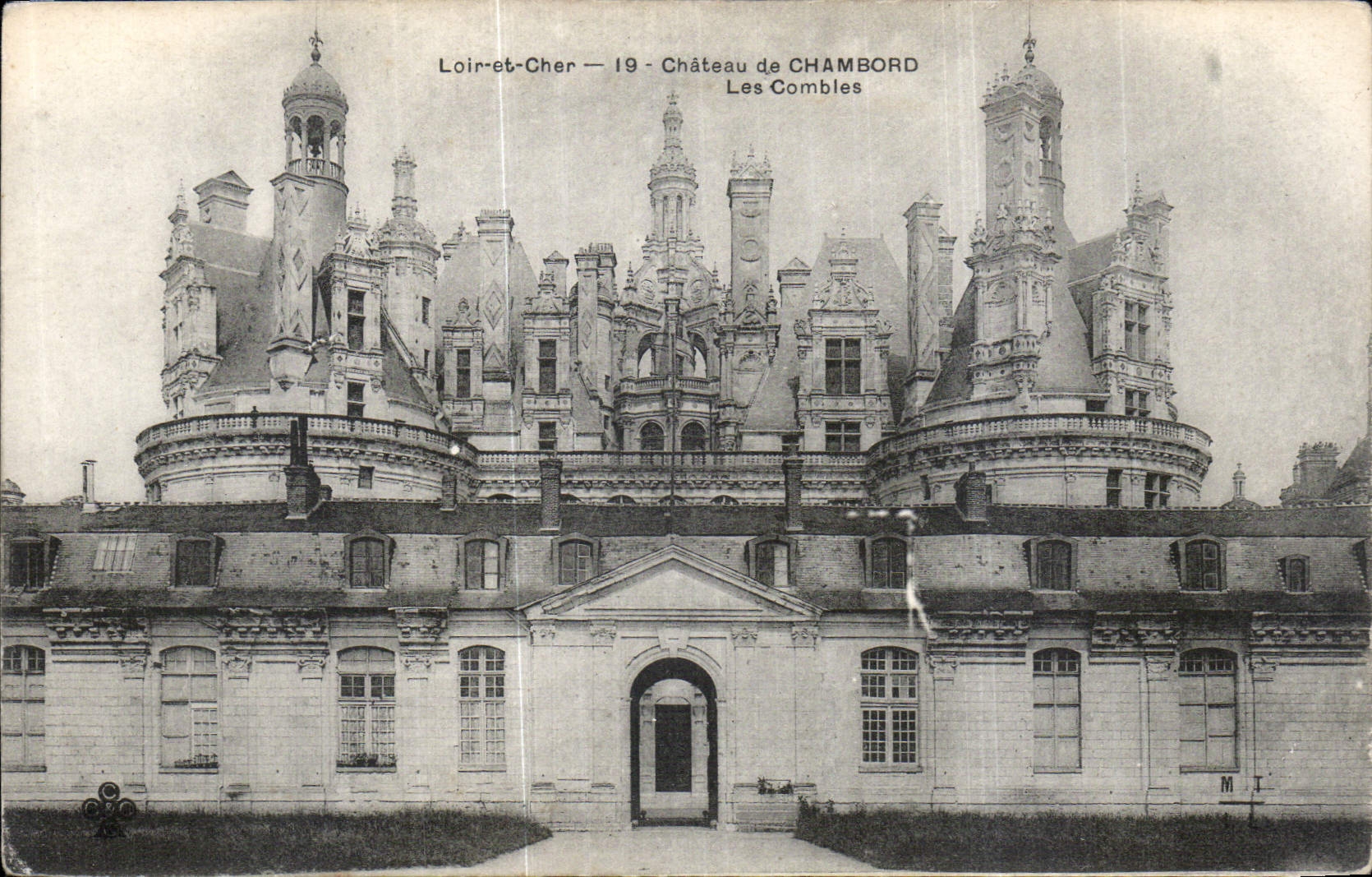 CPA Loir et Cher Chateau de Chambord Les Combles 