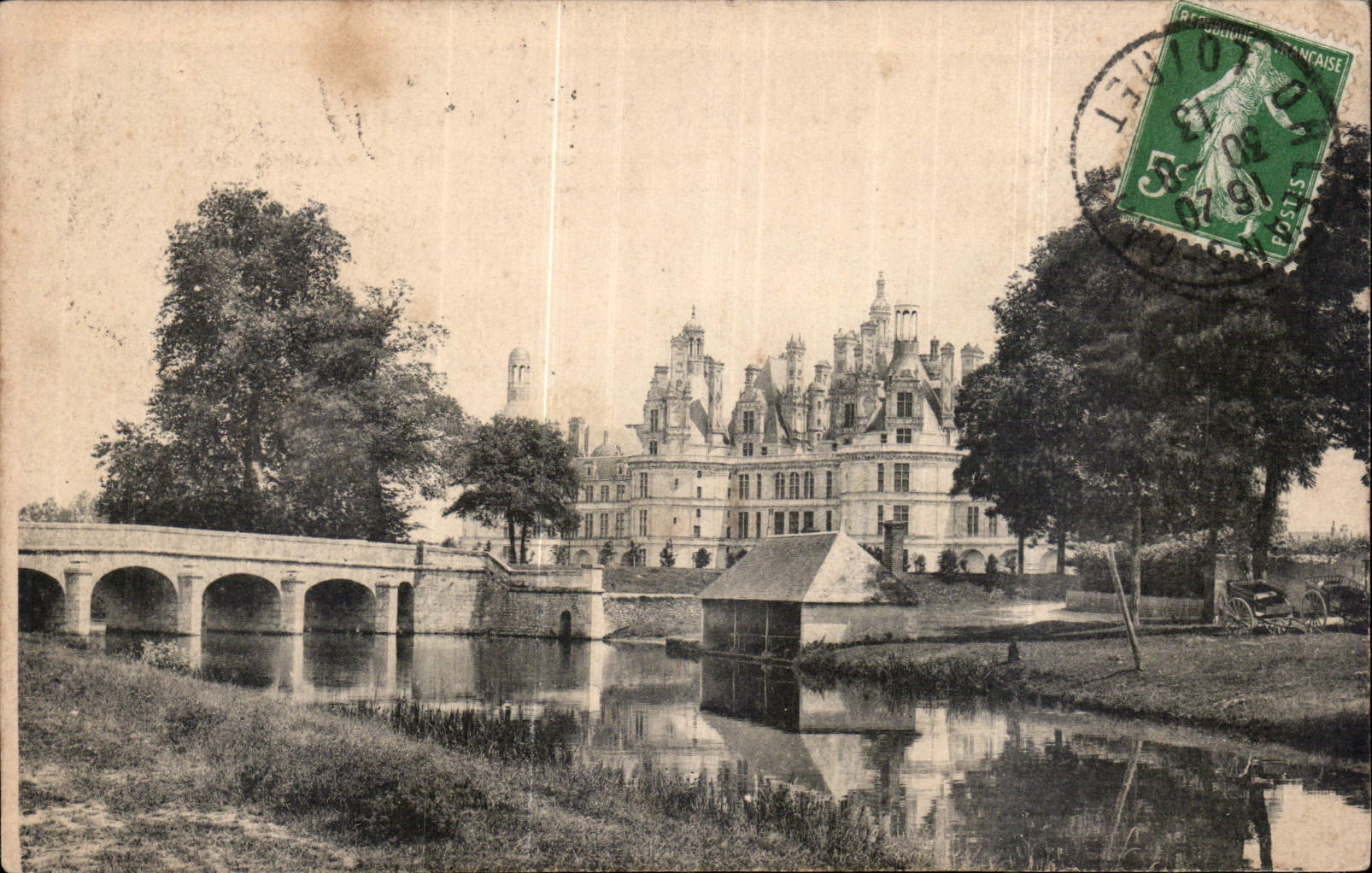 CPA Chambord Le Chateau 