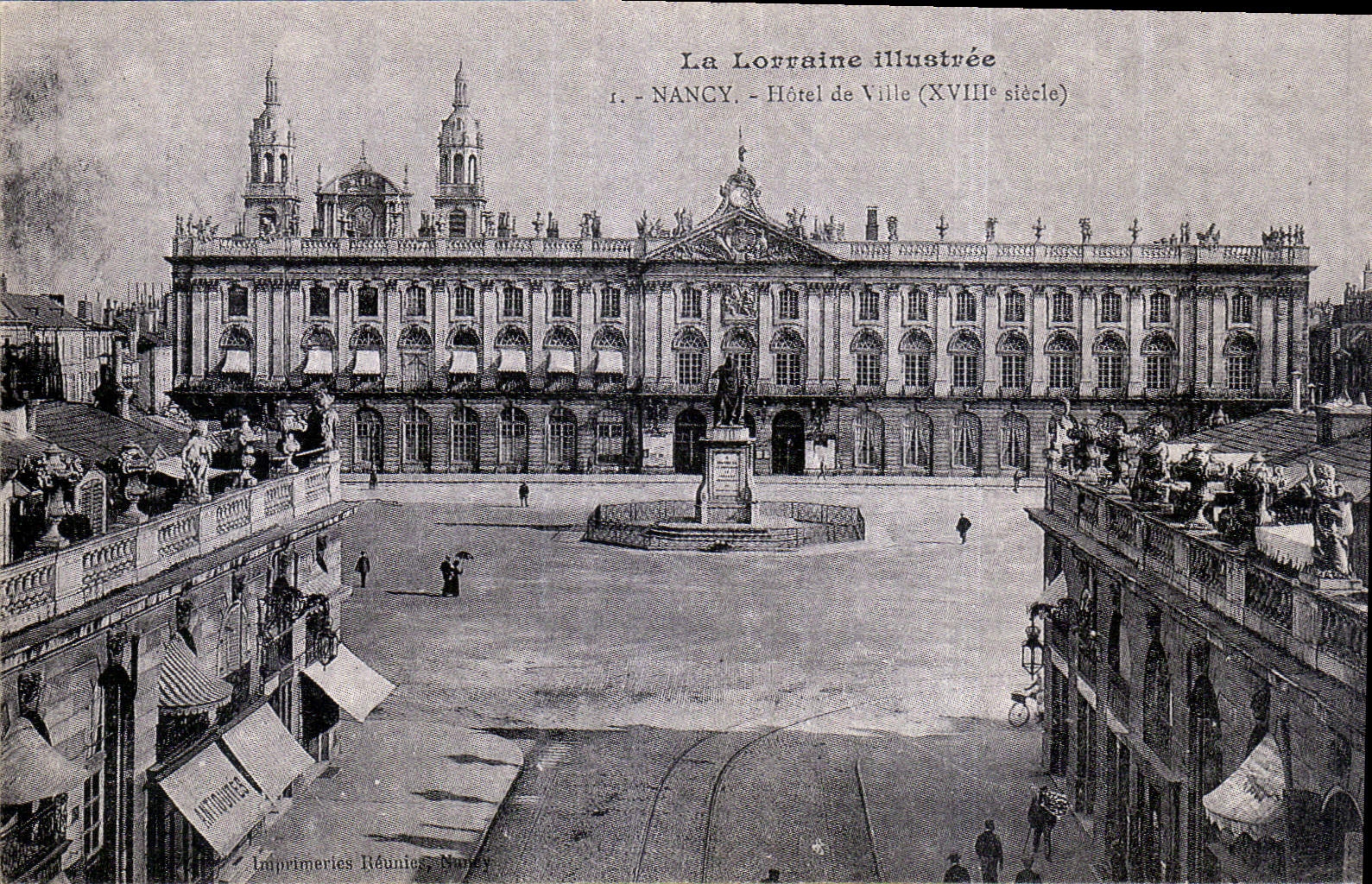 CPA La Lorraine illustree Nancy Hotel de Ville XVIII siecle 