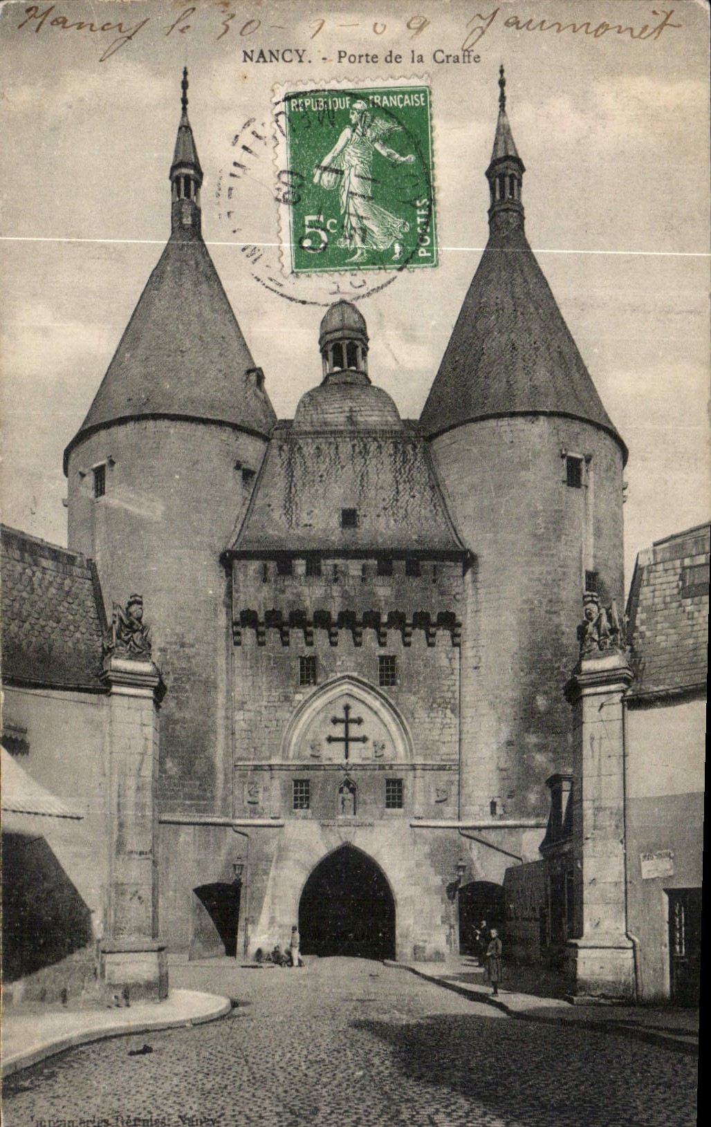 CPA Nancy Porte de la Craffe 