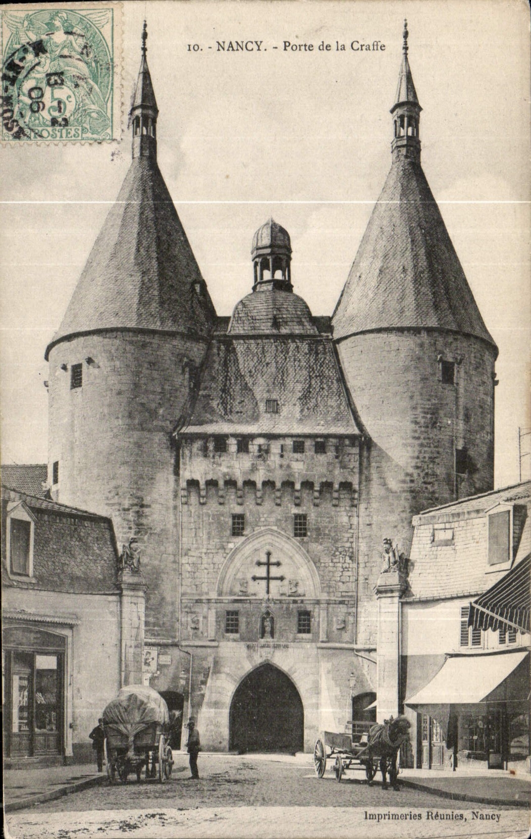 CPA Nancy Porte de la Craffe 
