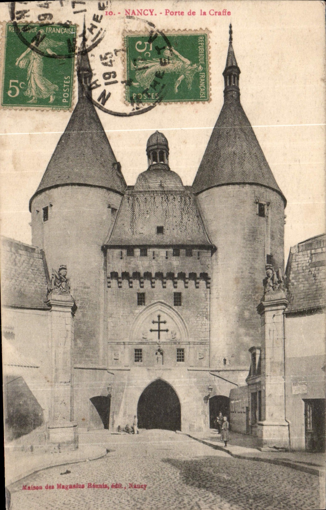 CPA Nancy Porte de la Craffe 