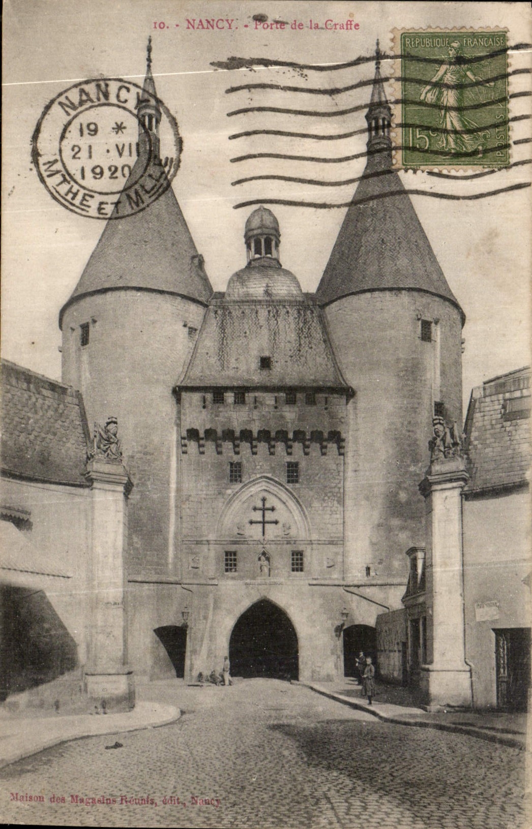 CPA Nancy Porte de la Craffe 