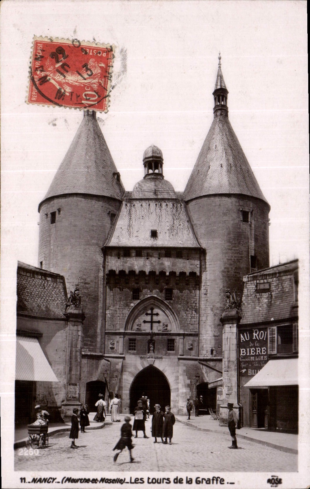 CPA Nancy M et M les Tours de la Craffe 