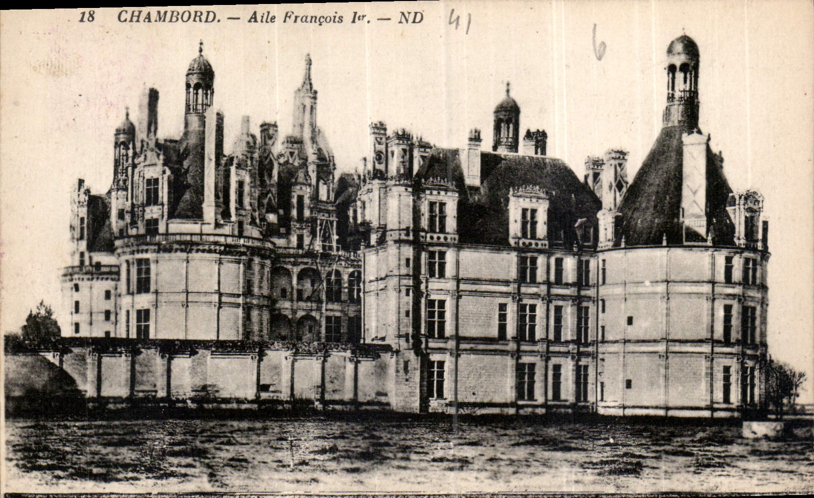 CPA Chambord Aile Francois 1er 
