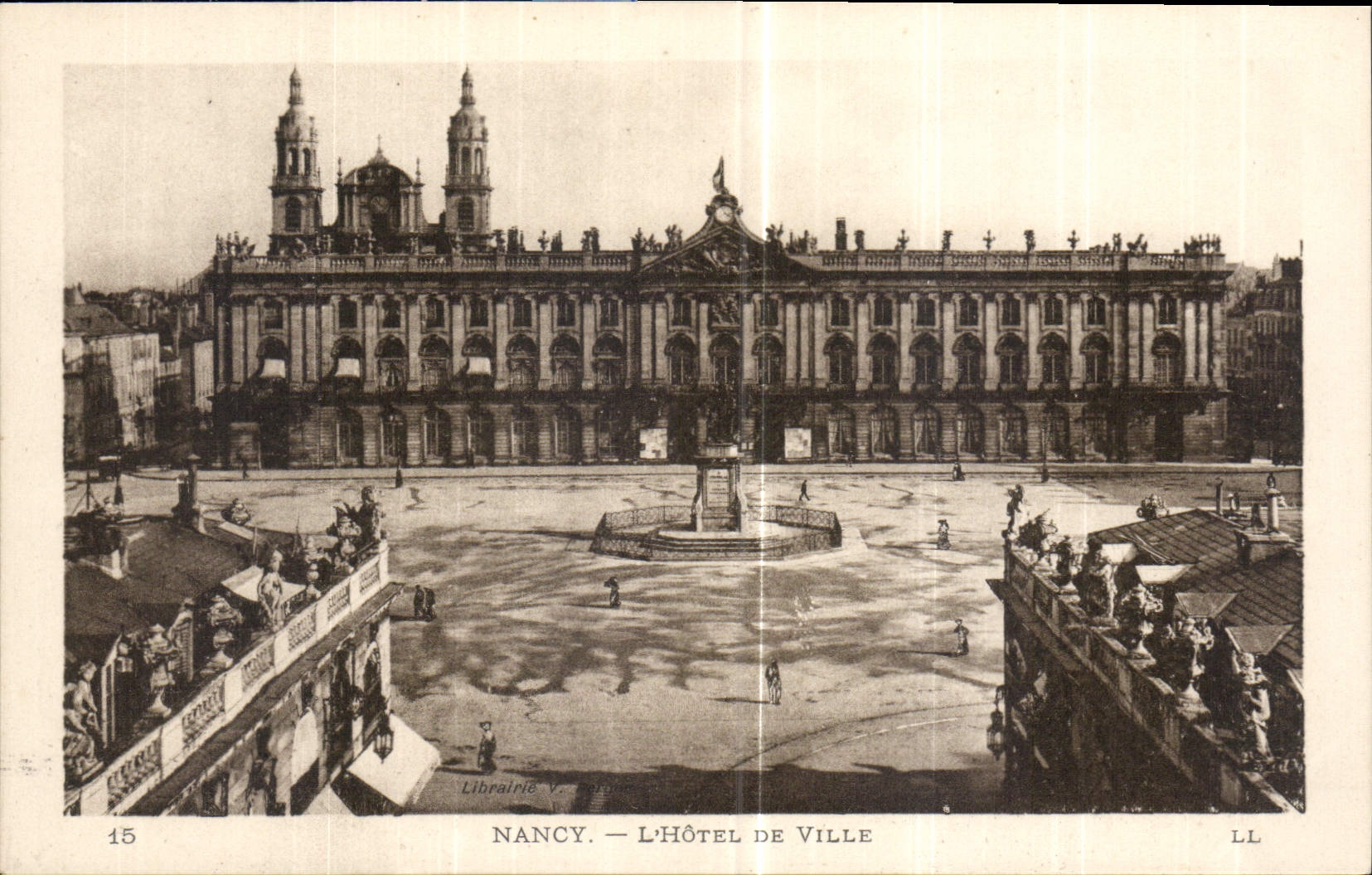 CPA Nancy l'hotel de Ville 