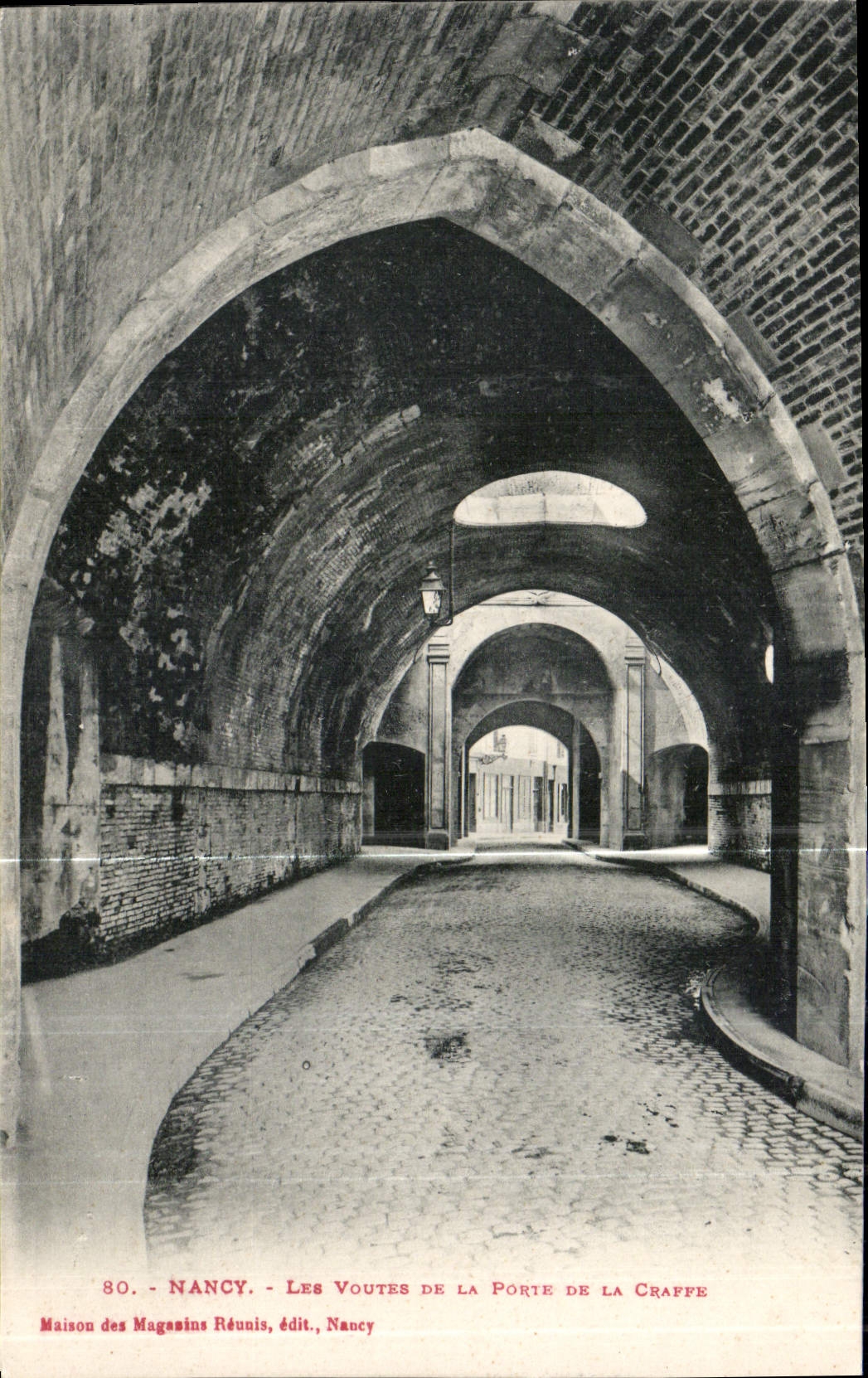 CPA Nancy les Voutes de la Porte de la Craffe