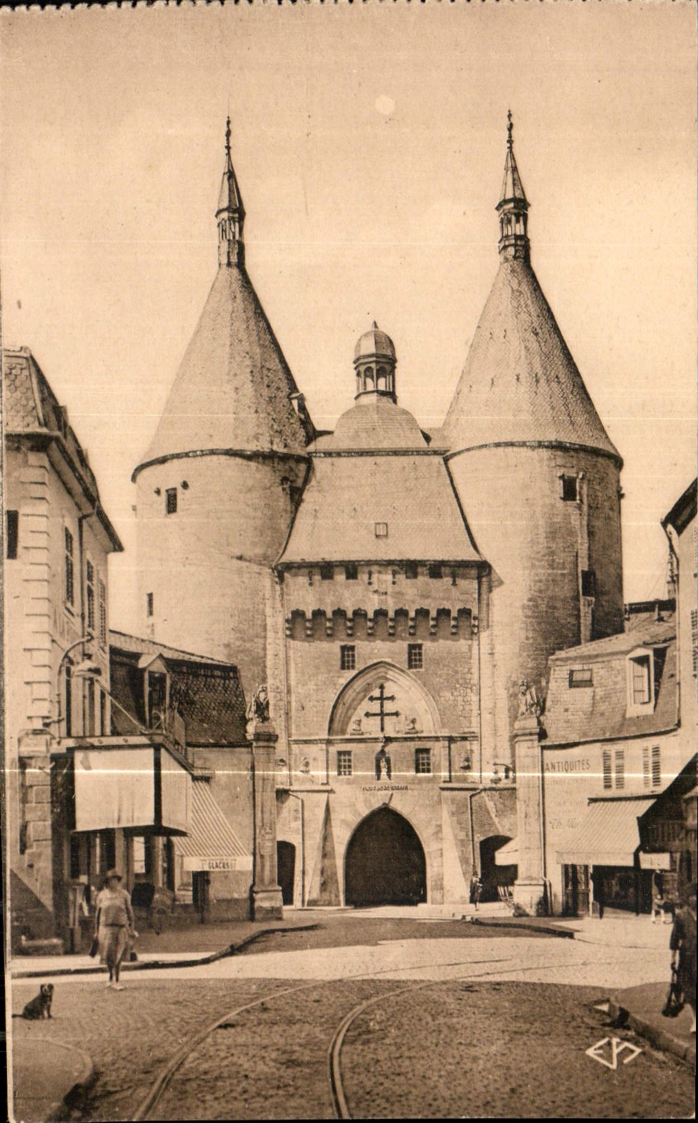 CPA Nancy la Ville aux Portes d'Or Porte de la Craffe 
