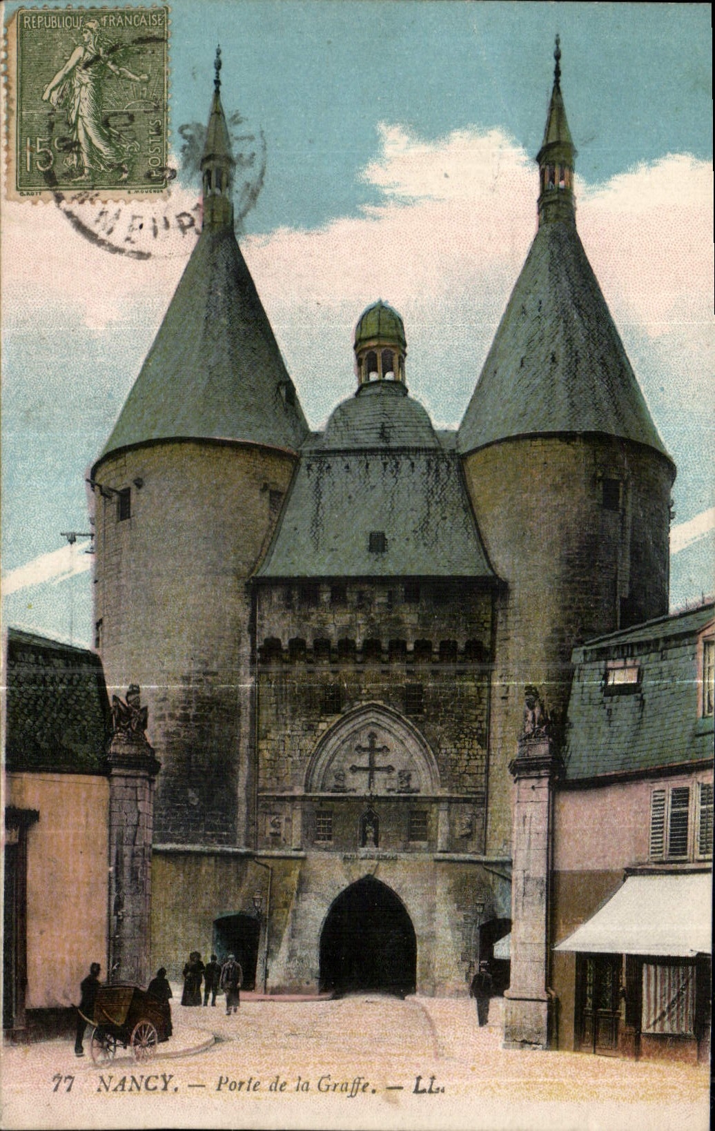 CPA Nancy Porte de la Craffe 
