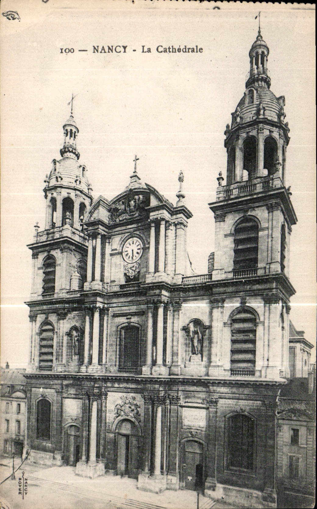 CPA Nancy la Cathedrale 