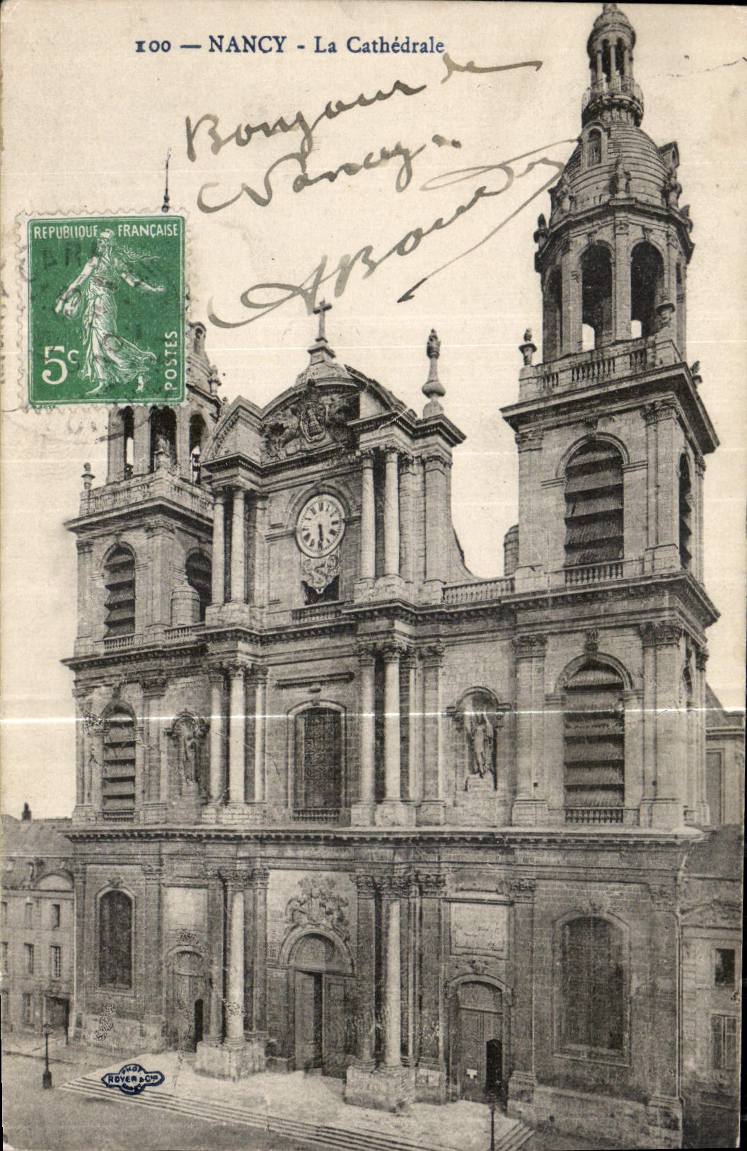 CPA Nancy la Cathedrale 