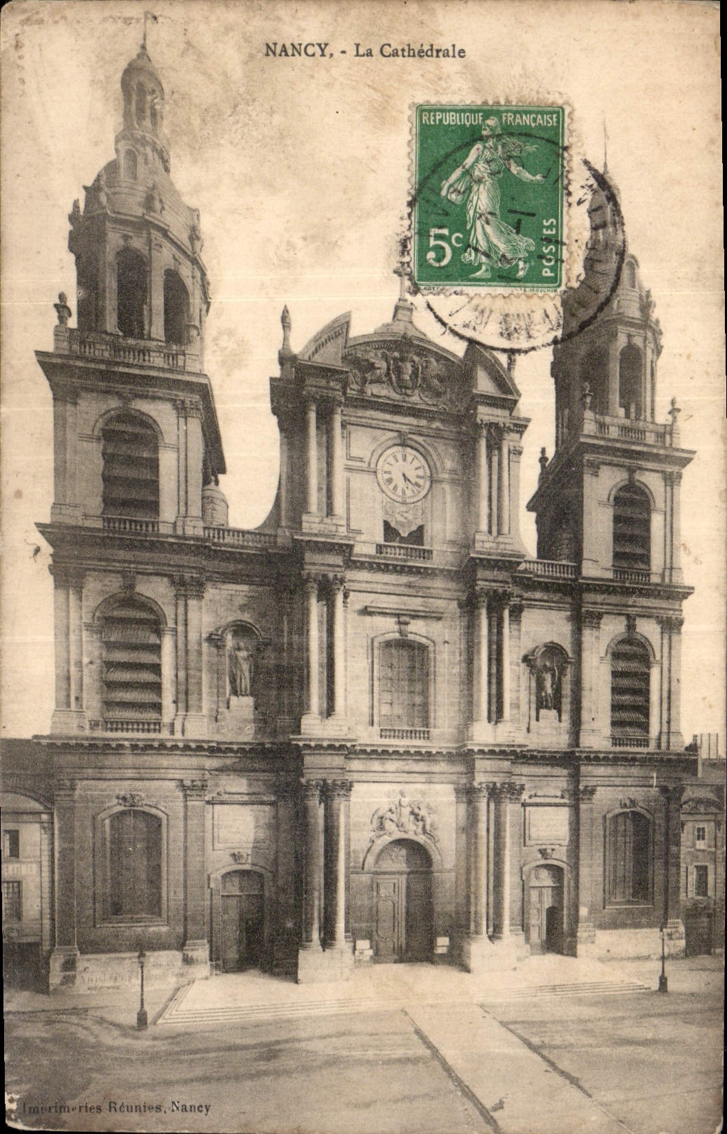 CPA Nancy la Cathedrale 