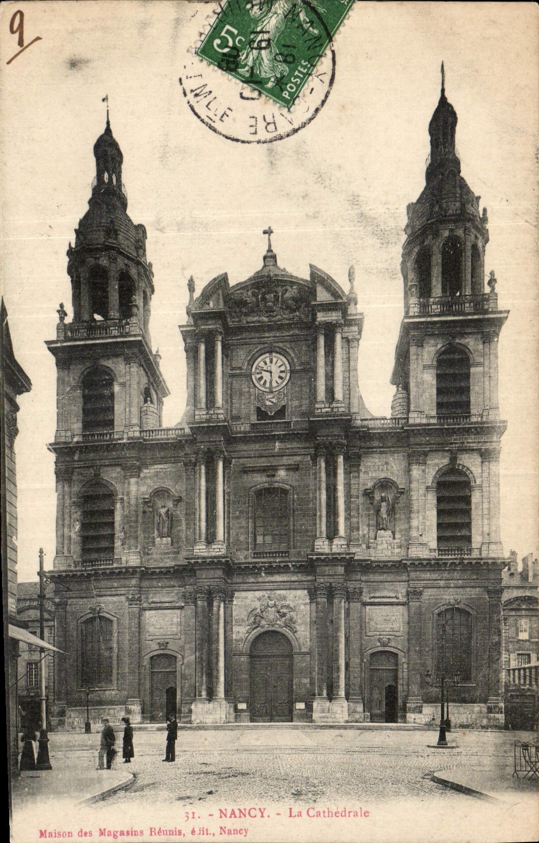 CPA Nancy la Cathedrale 
