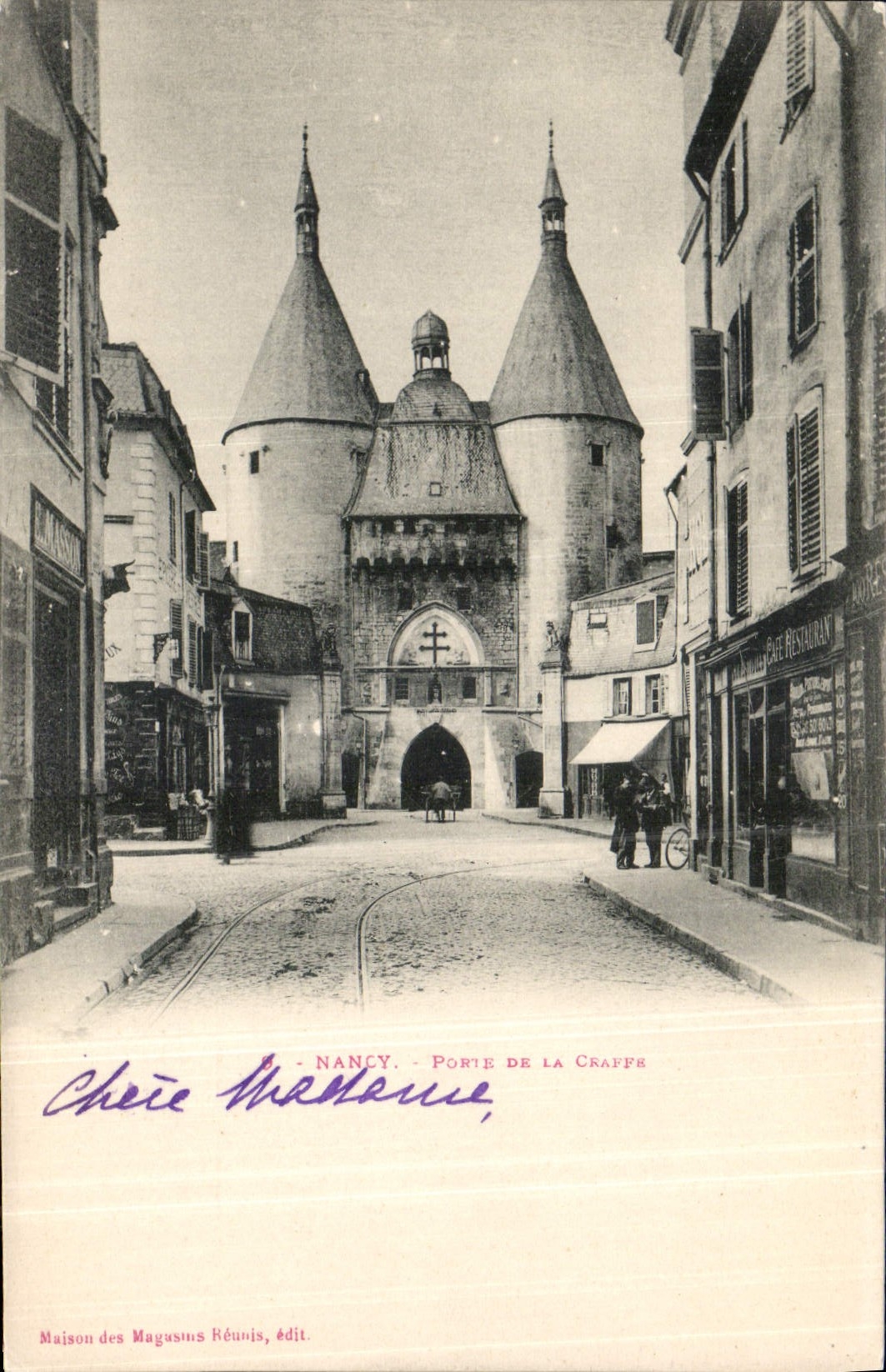 CPA Nancy Porte de la Craffe 