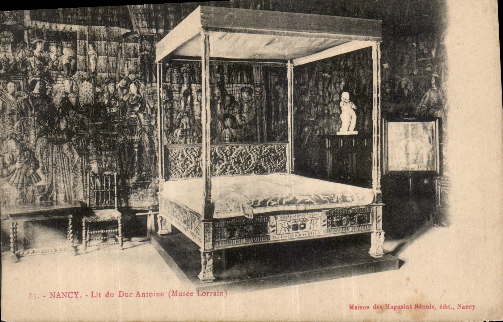 CPA Nancy Lit du Duc Antoine Musee Lorraine 