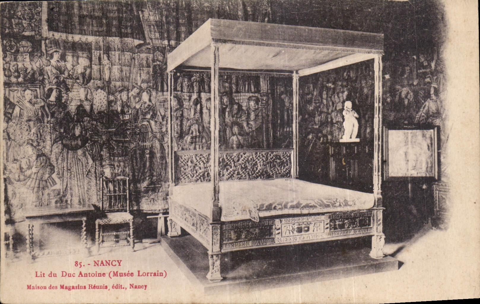 CPA Nancy Lit du Duc Antoine Musee Lorrain 