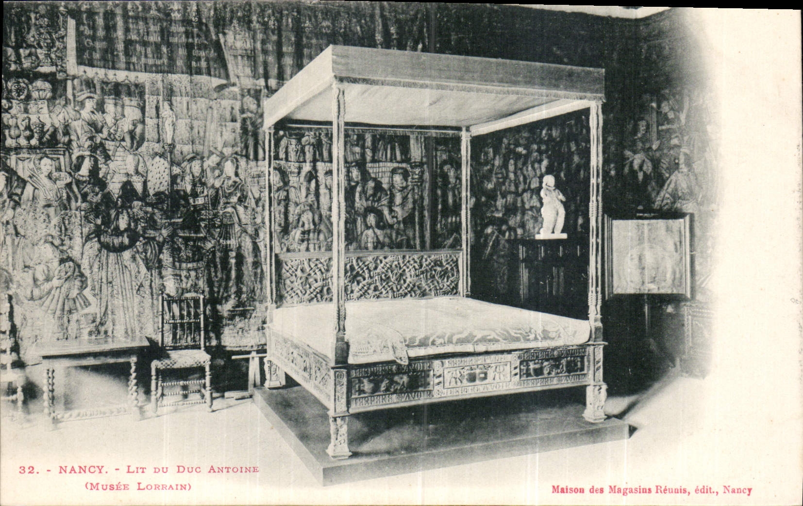 CPA Nancy Lit du Duc Antoine Musee Lorrain 