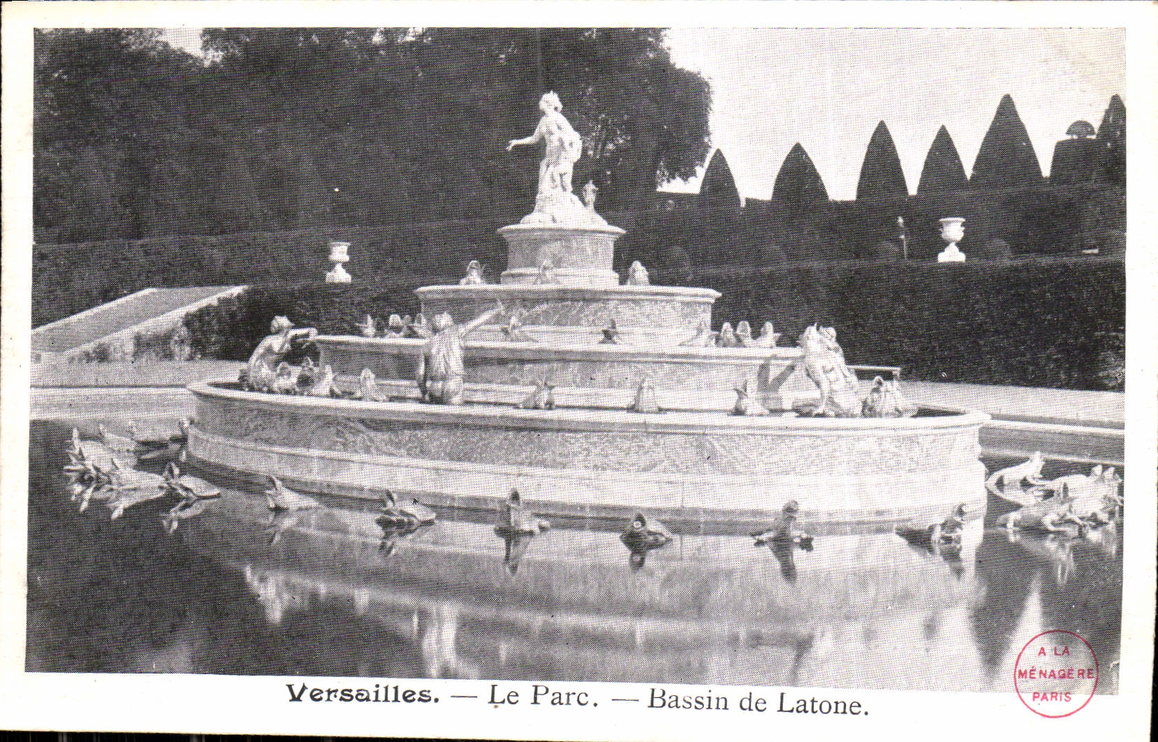 CPA Versailles le Parc Bassin de Latone 