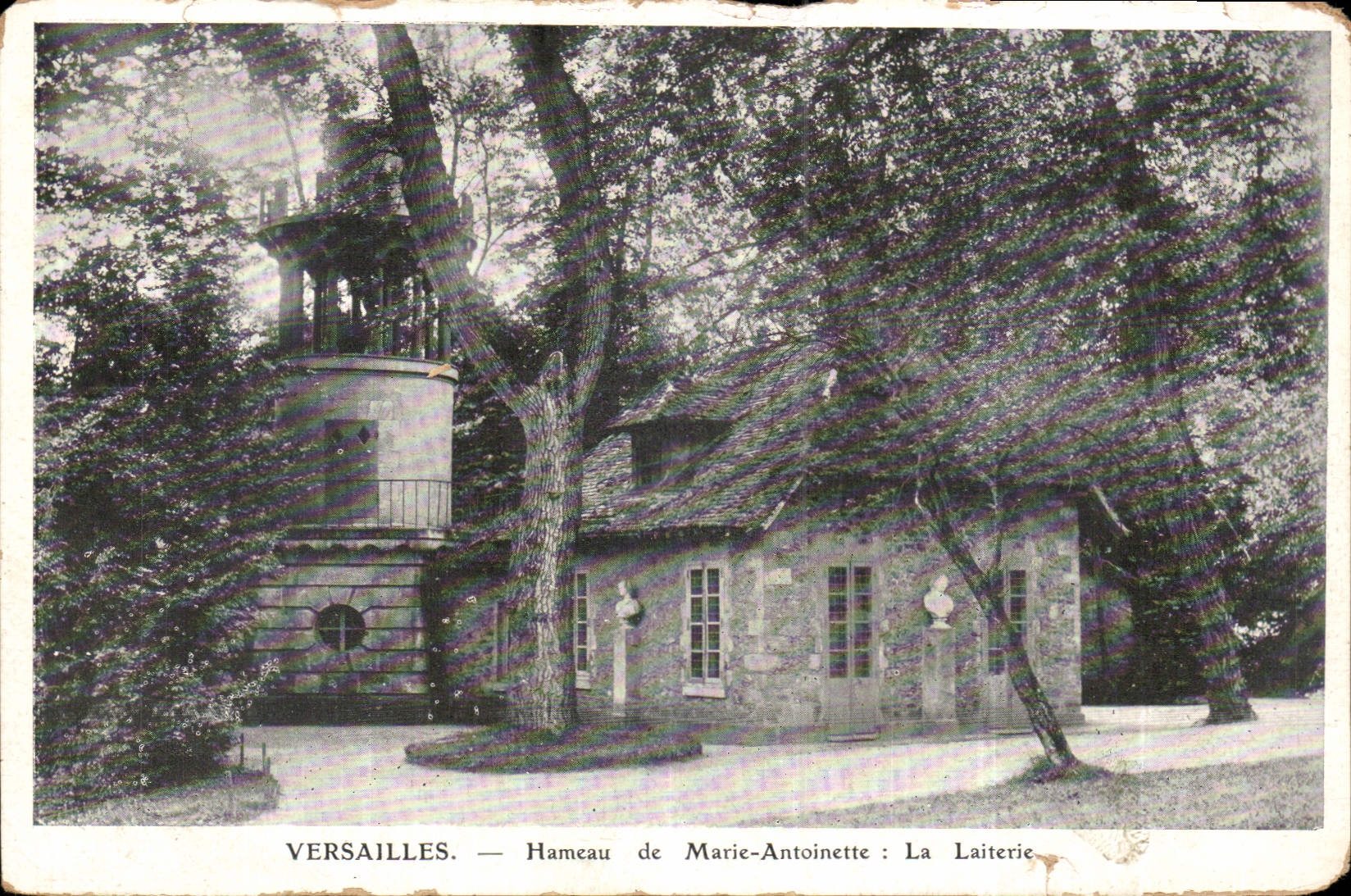 CPA Versailles Hameau de Marie Antoinette la Laiterie 