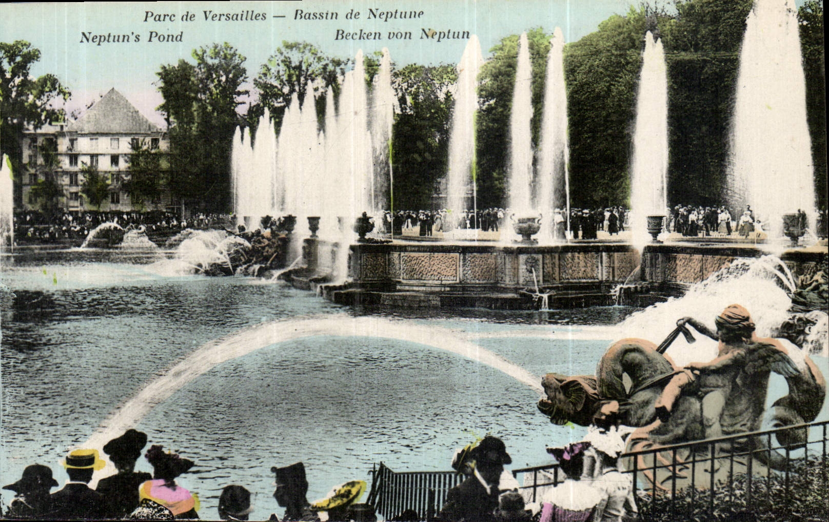 CPA Parc de Versailles Bassin de Neptune 