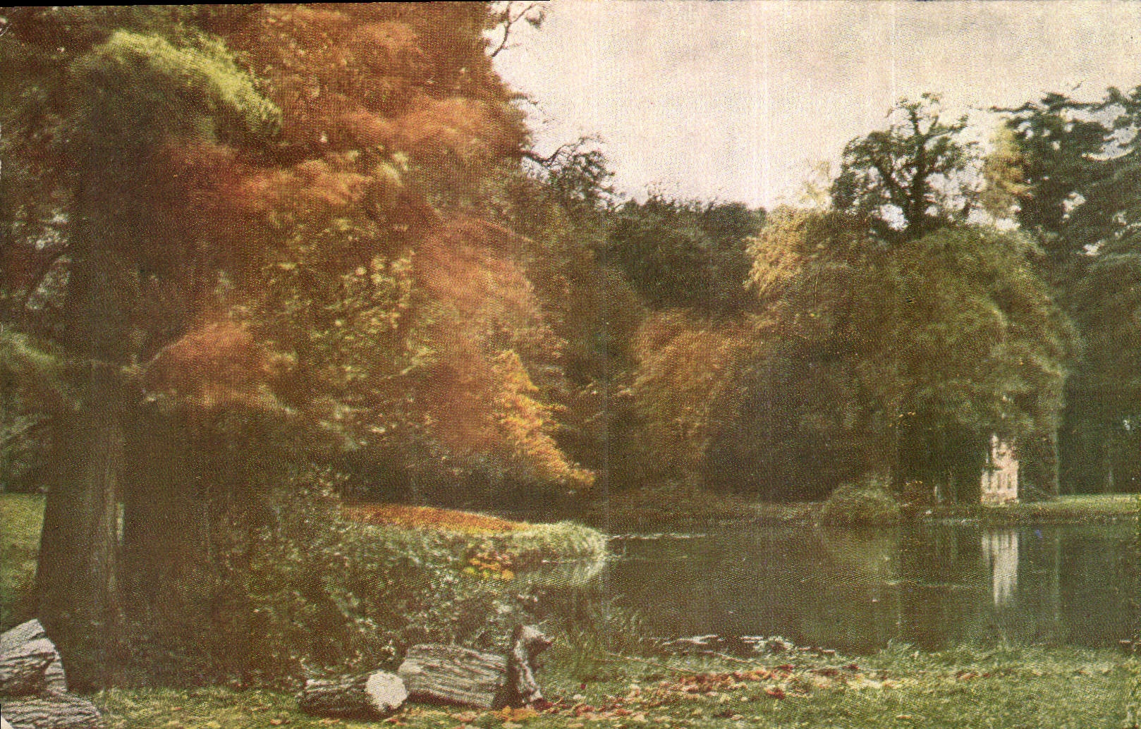 CPA Chateau de Versailles Trianon le hameau 