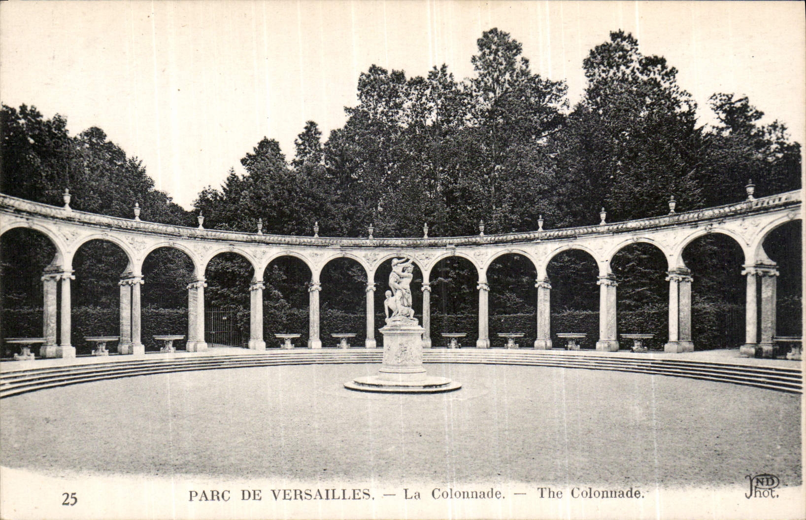 CPA Parc de Versailles la Colonnade 