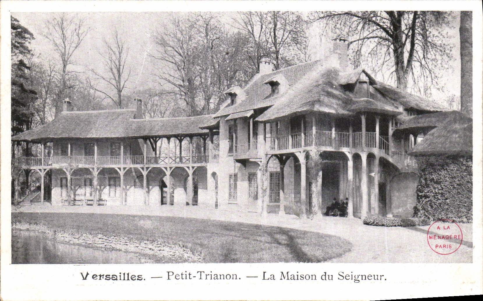 CPA Versailles Petit Trianon la Maison du Seigneur 