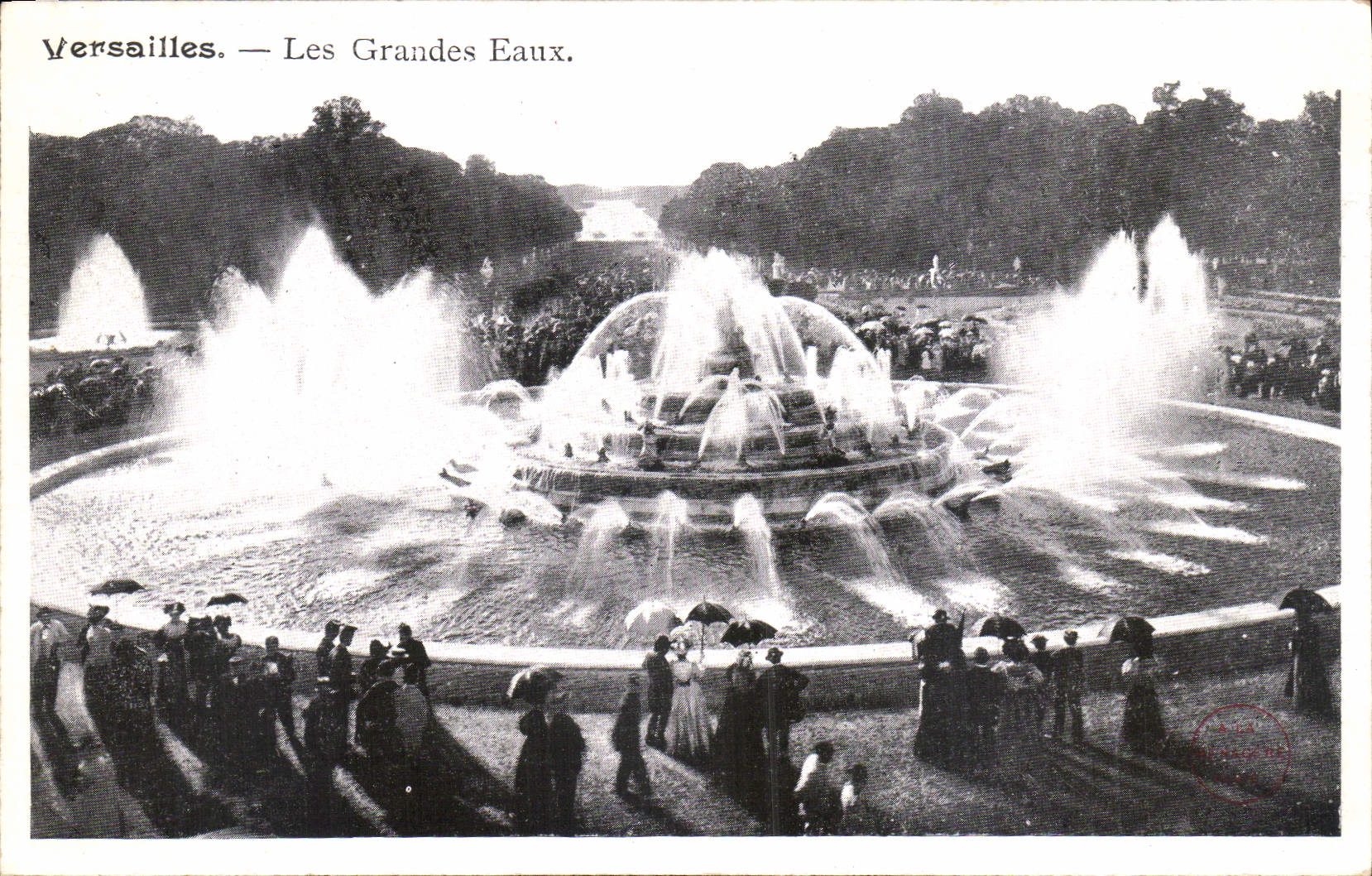 CPA Versailles Les Grandes Eaux 