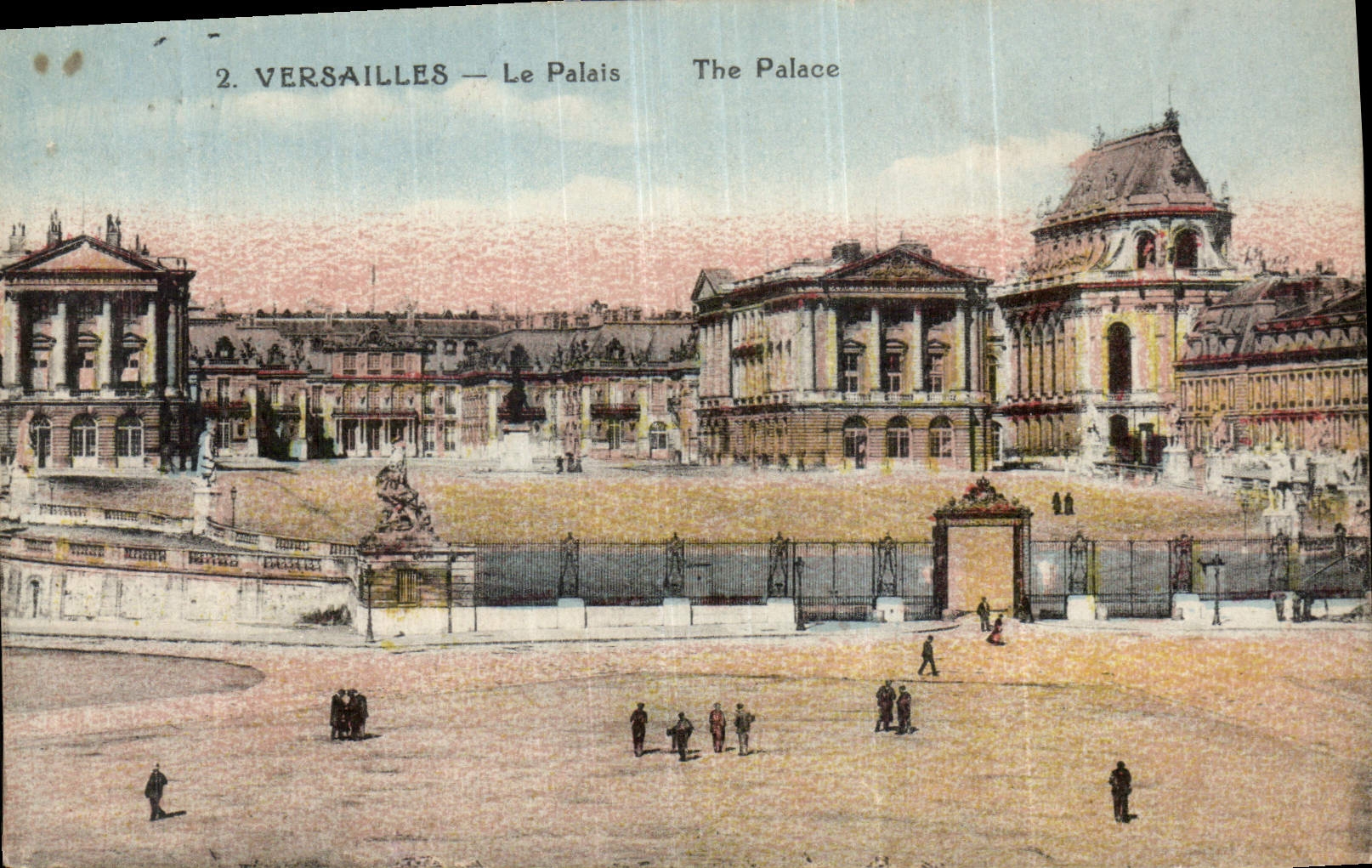 CPA Versailles Le Palais 