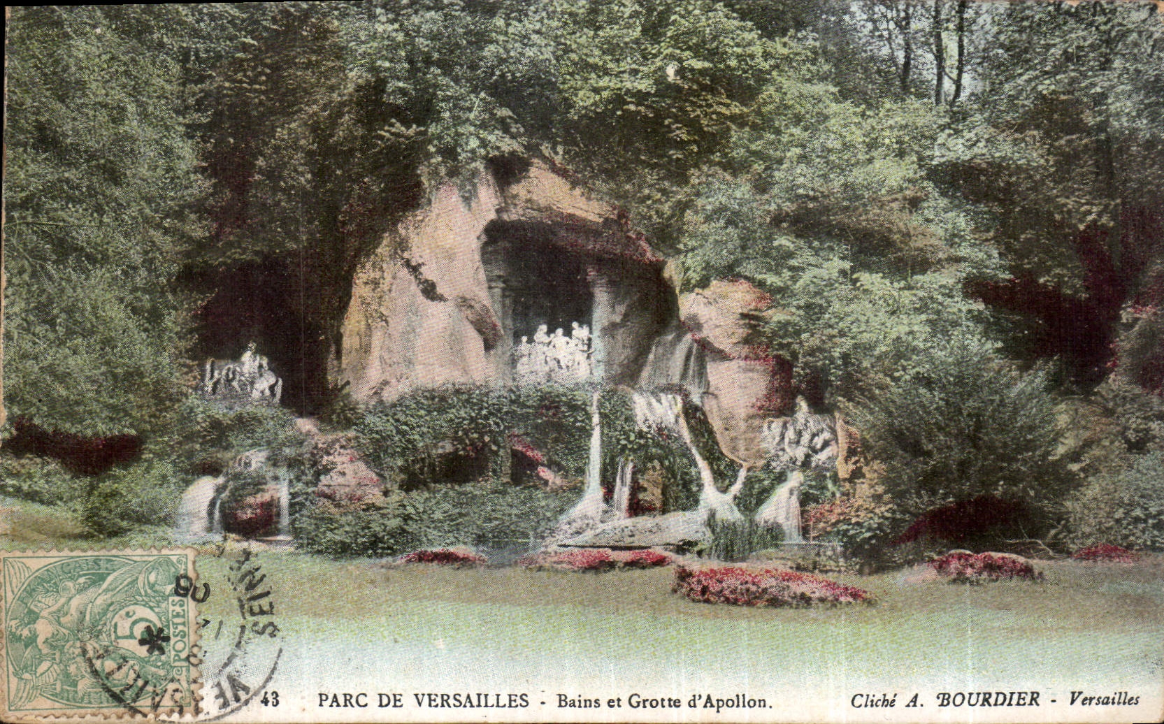 CPA Parc de Versailles Bains et Grotte d'Apollon