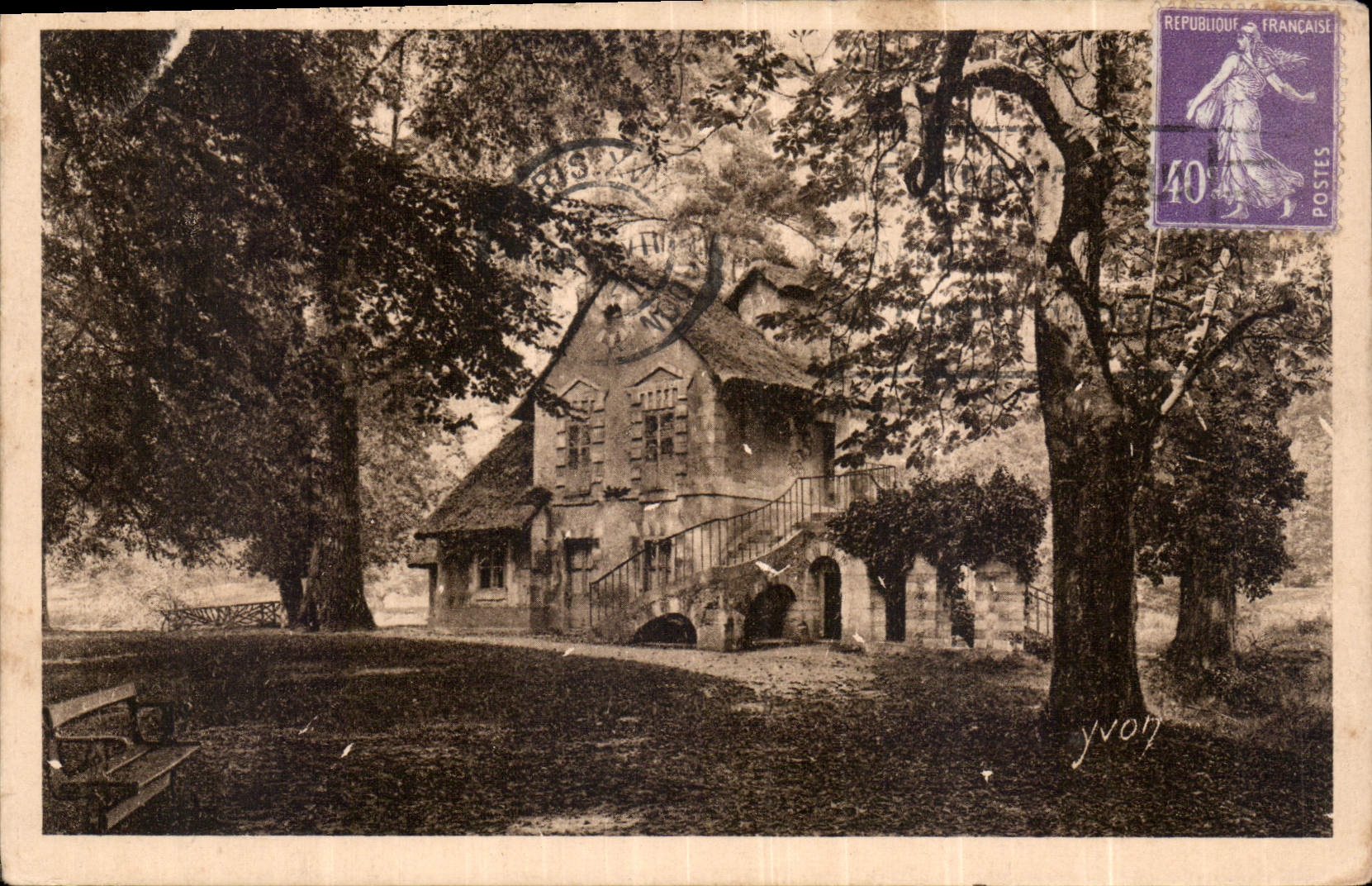 CPA Splendeaur et charmes de Versailles Petit Trianon le moulin de Marie Antoinette 