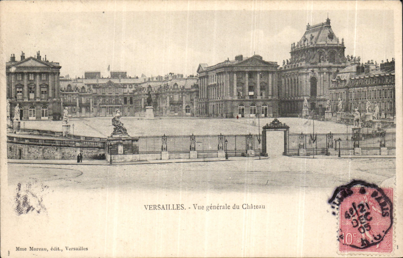 CPA Versailles vue generale du Chateau 