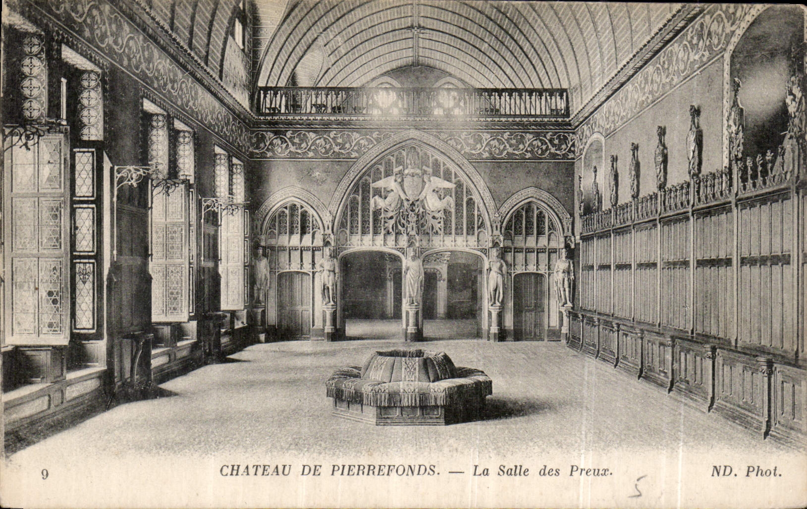 CPA Chateau de Pierrefonds La Salle des Preux