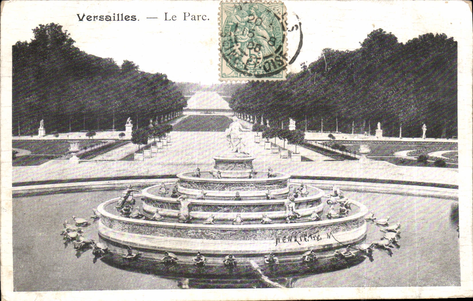 CPA Versailles Le Parc 