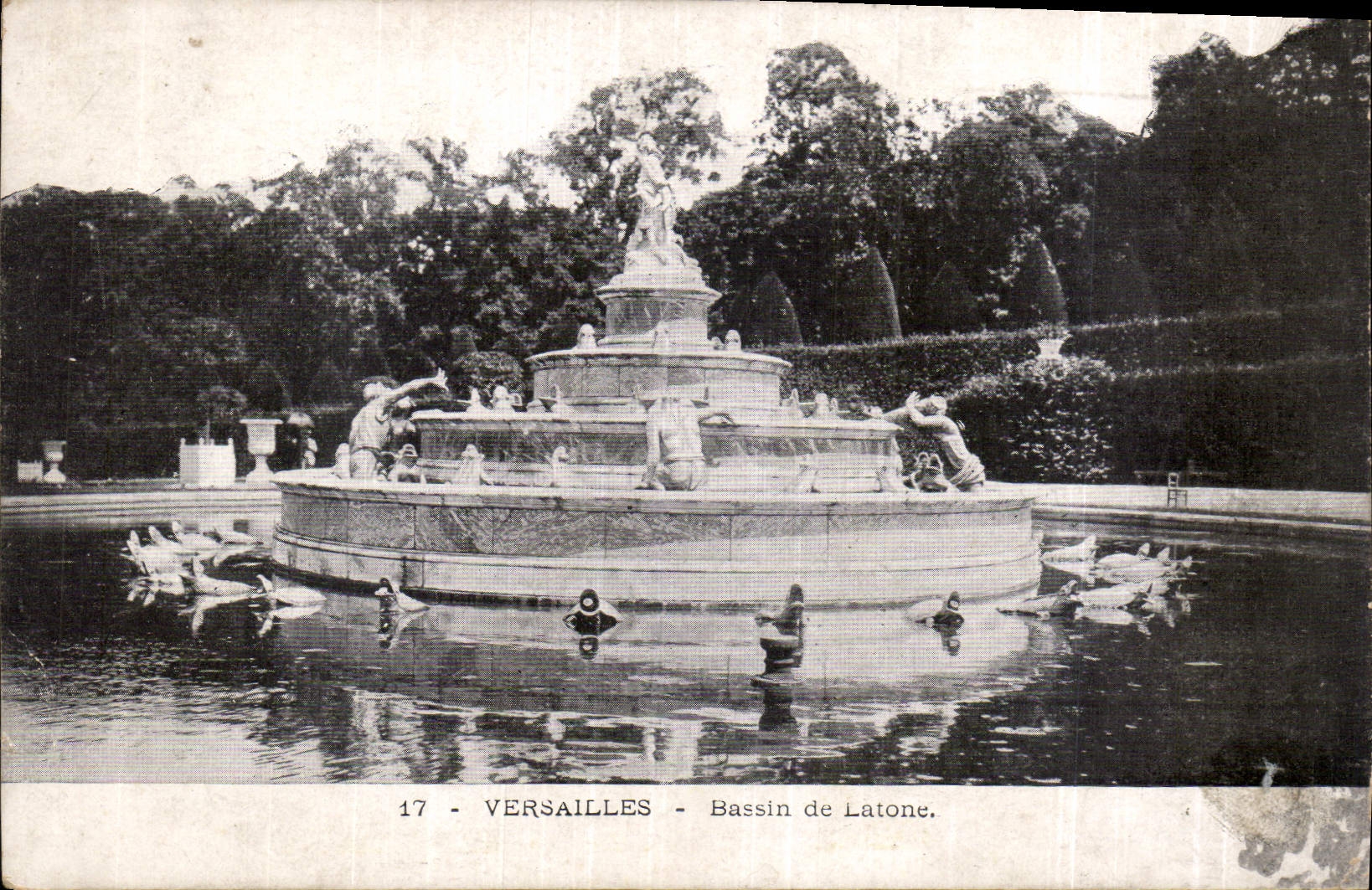 CPA Versailles Bassin de Latone 