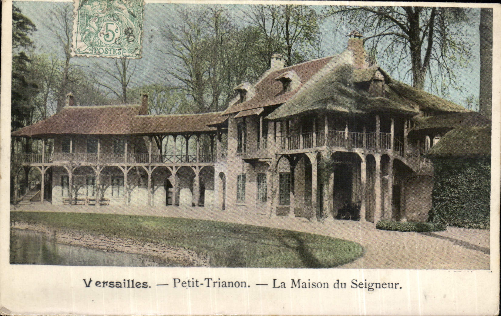 CPA Versailles Petit Trianon La Maison du Seigneur 
