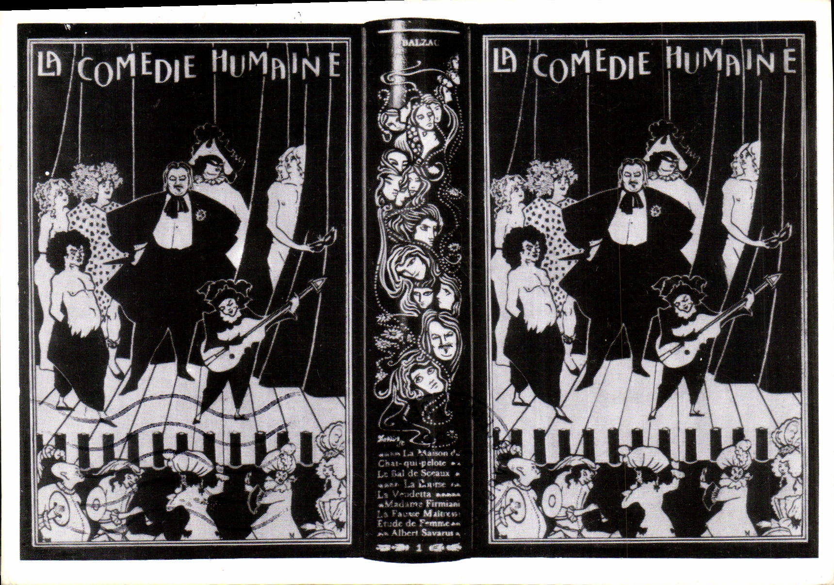 CPM La Comedie Humaine  Balzac