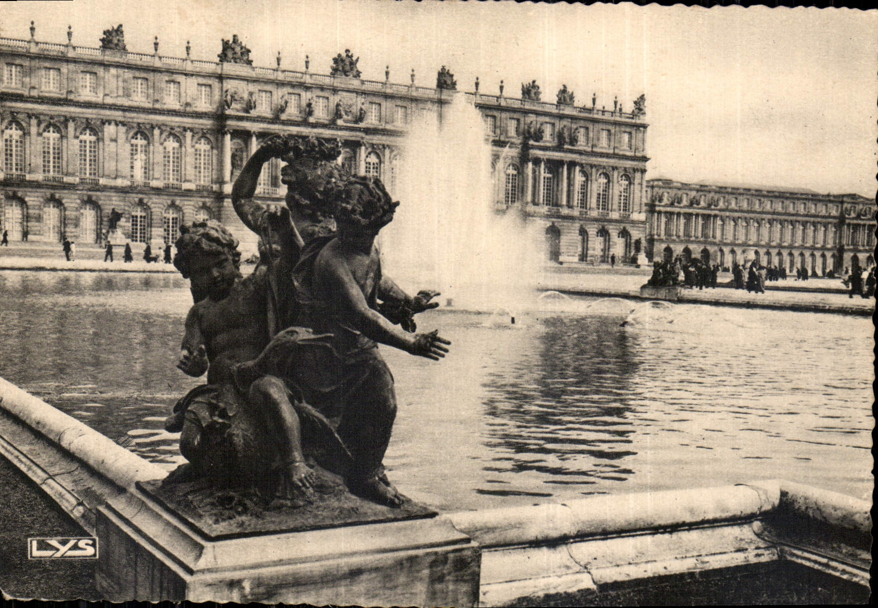 CPM Versailles Parterre d'Eau Bassin du Nord