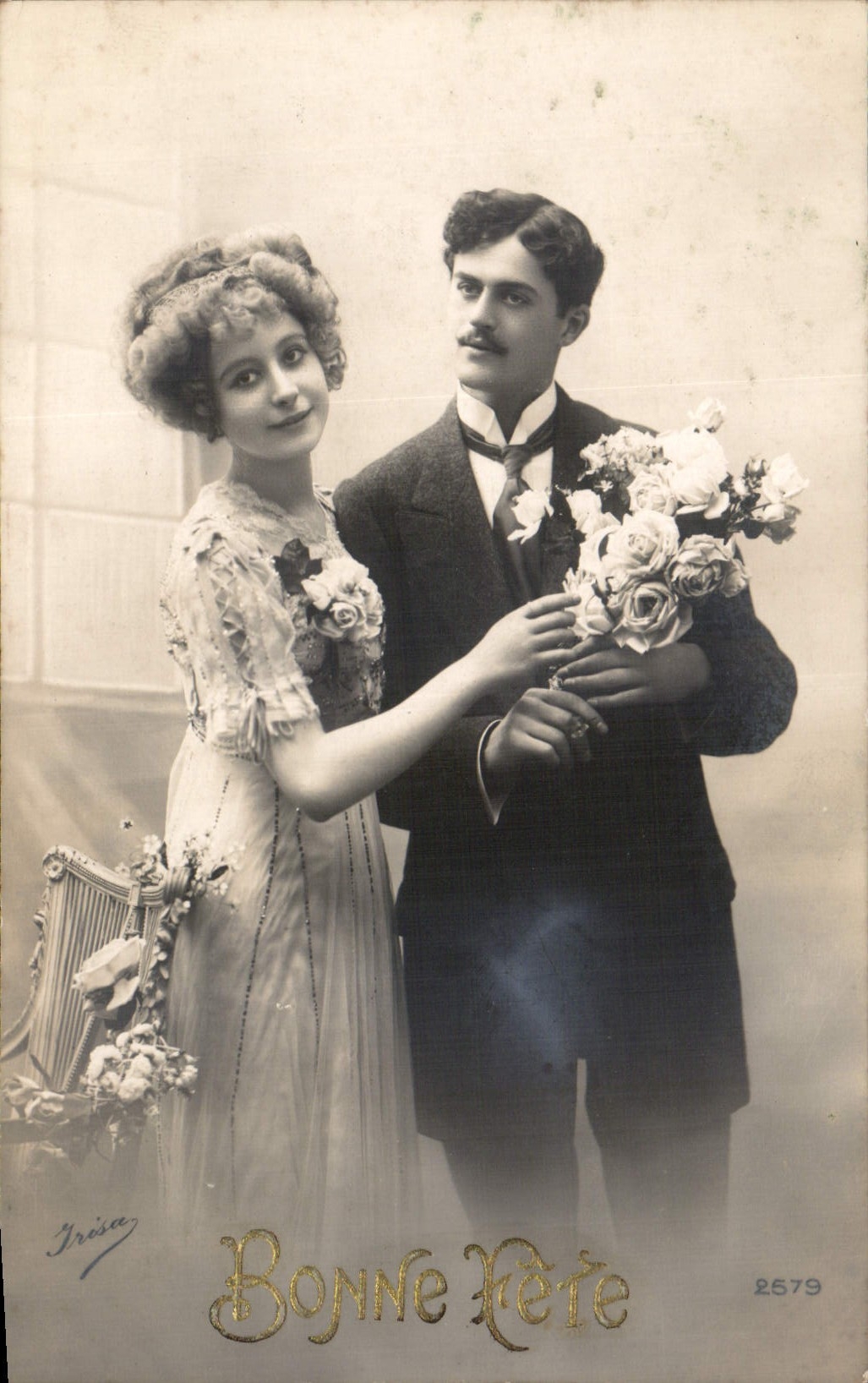 CPA Bonne Fete 