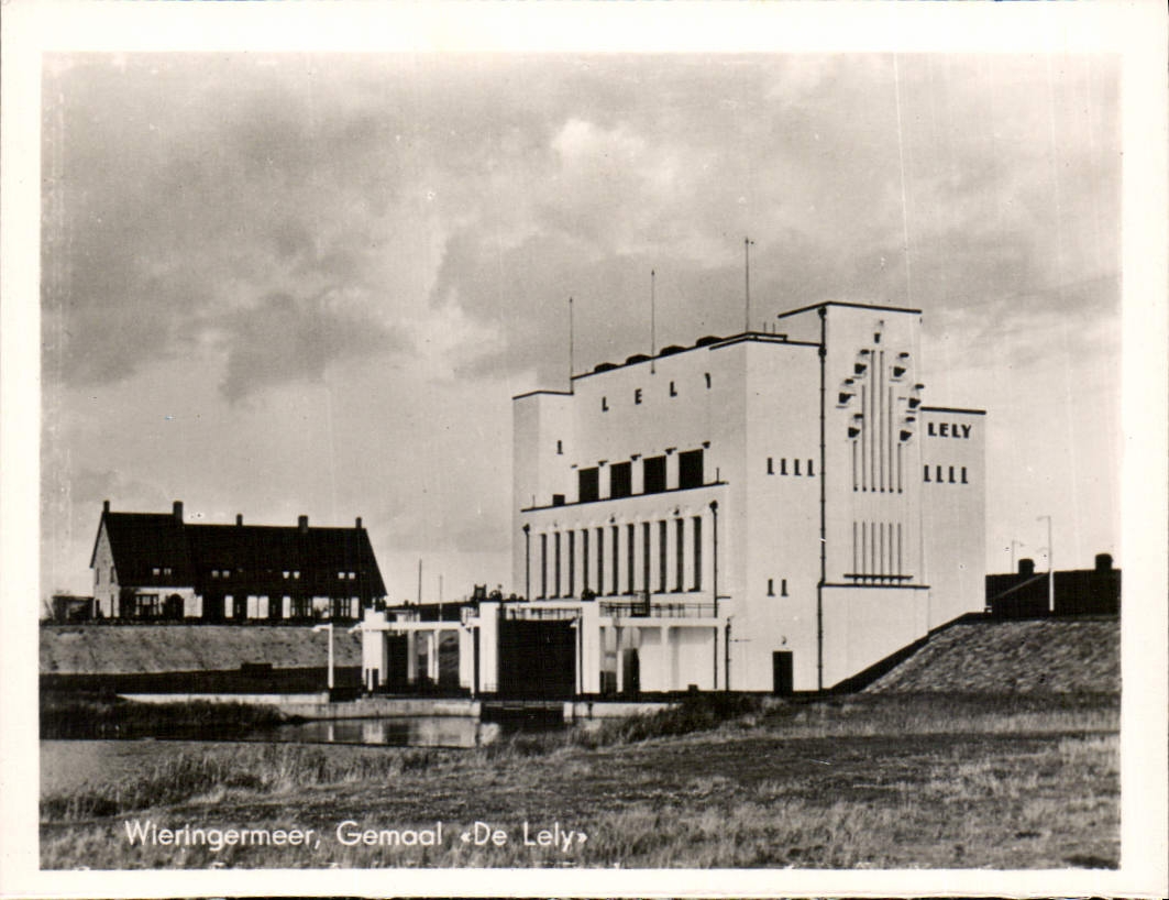 CPM Afsluitdijk Weiringermeer Gemaal de Lely
