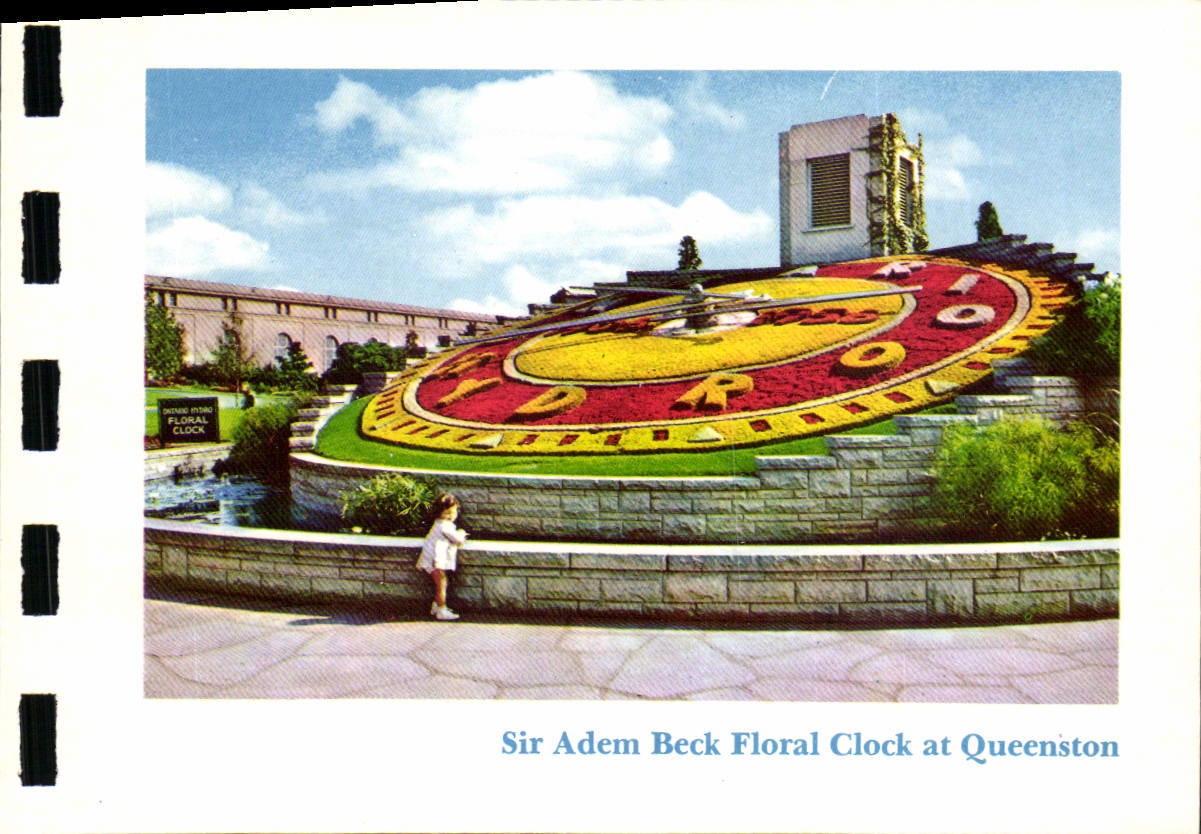 CPM Sir Adem Beck Floral Clock at Queenston 