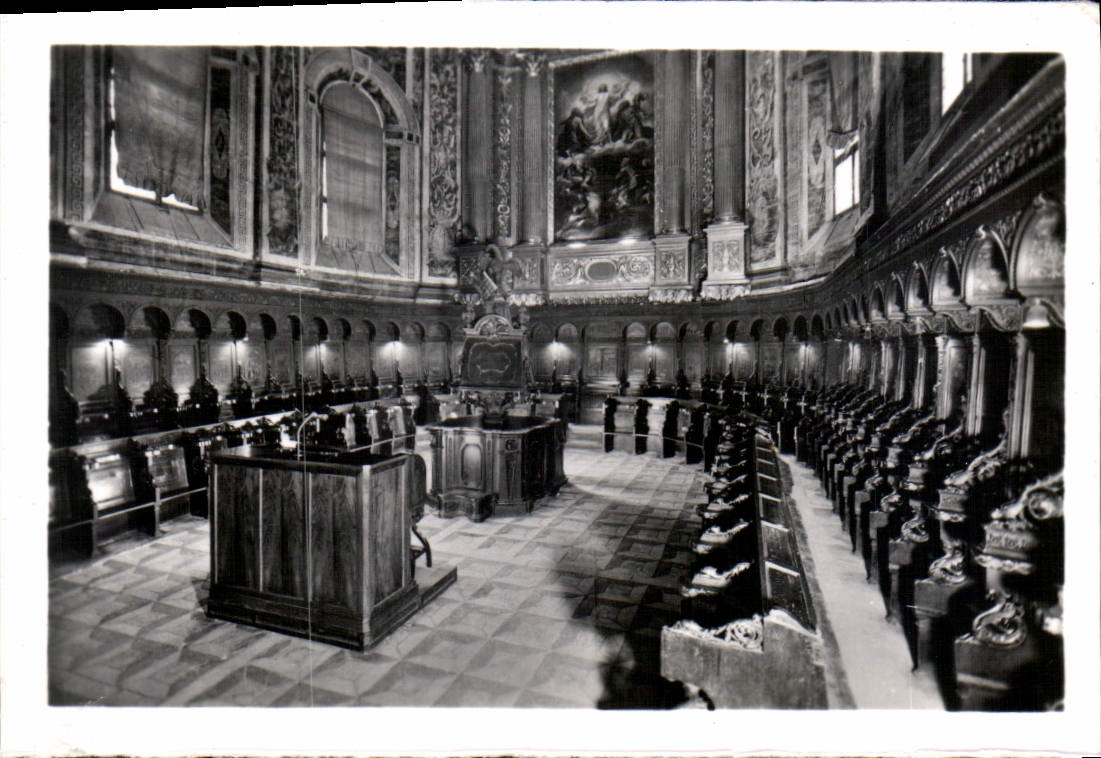 CPA Parma Chaises du Choeur de S Jean Evangeliste 