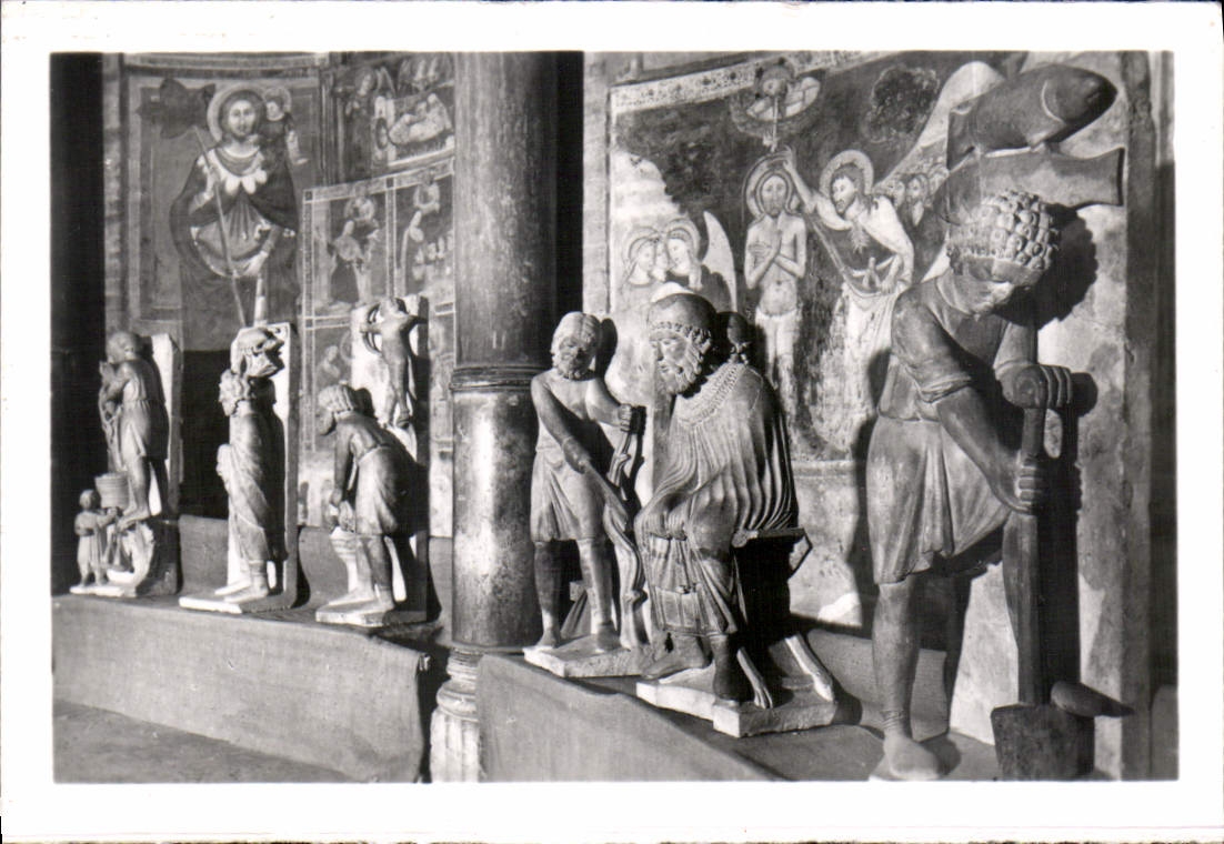 CPA Parma Baptistere Reconnaissance des Mois 