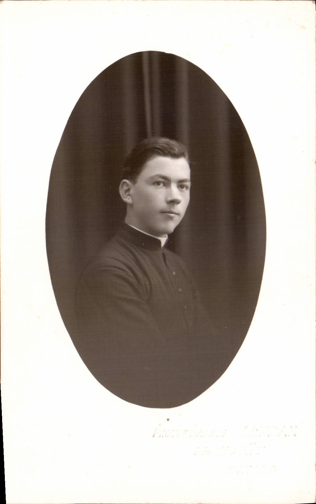 CARTE PHOTO Homme Dinard